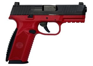 FN 509 R Training Pistol features a red frame for easy identification